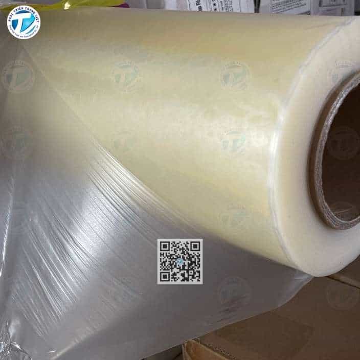 Màng Cán Thường Loại Mờ Đế Vàng